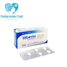 Mibeviru 200mg - Thuốc điều trị thuỷ đậu, herpes, zona